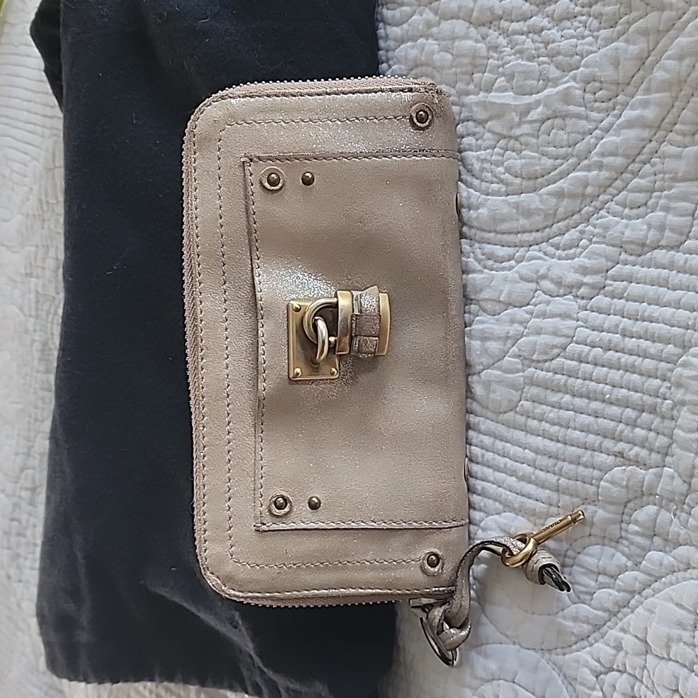 Chloé Sparkle Zip Wallet